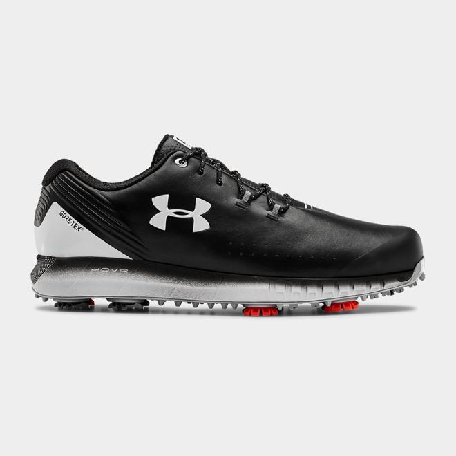 Under Armour HOVR Drive GORE-TEX® Wide E - Panske Golfove Topanky - Čierne/Biele